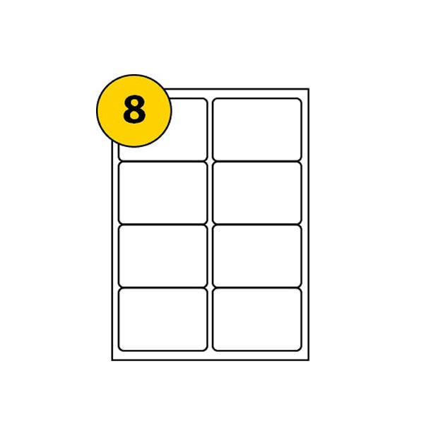 avery white laser parcel labels 99 1 x 67 7mm 8 per sheet 320 p